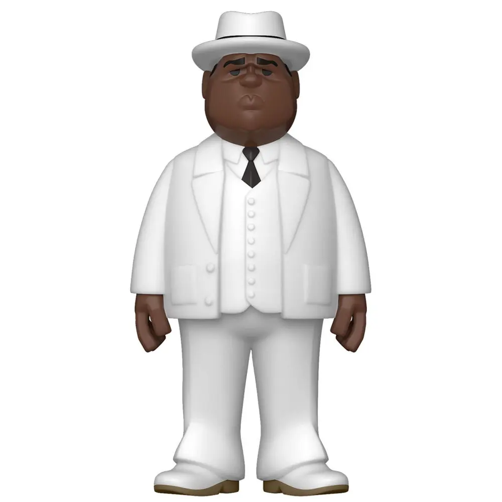 Notorious B.I.G. Vinyl Gold Figure Biggie Smalls White Suit 30 cm product photo