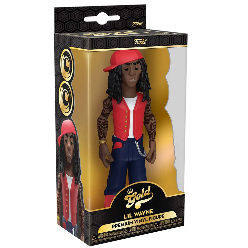 Lil Wayne Vinyl Gold Figure Lil Wayne 13 cm termékfotó