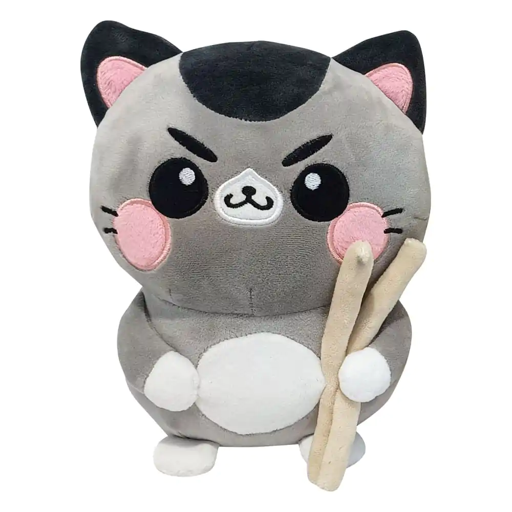 Funny Cat Plush Figure Cat with Chopsticks 25 cm        product photo