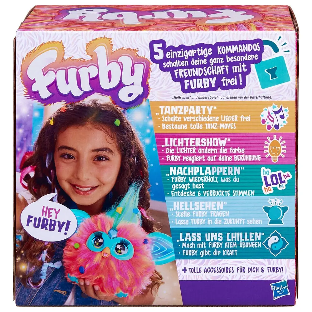 Furby Interactive Plush Toy Coral *German Version* product photo