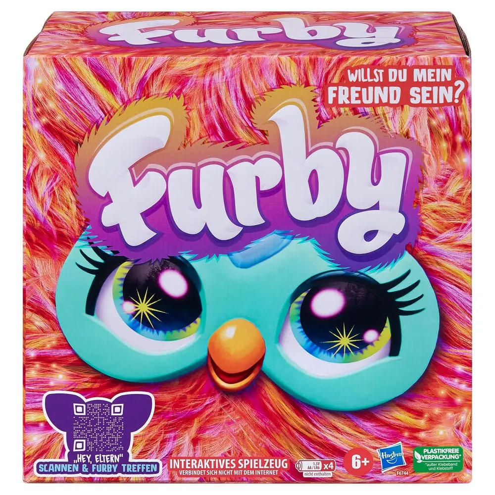 Furby Interactive Plush Toy Coral *German Version* product photo
