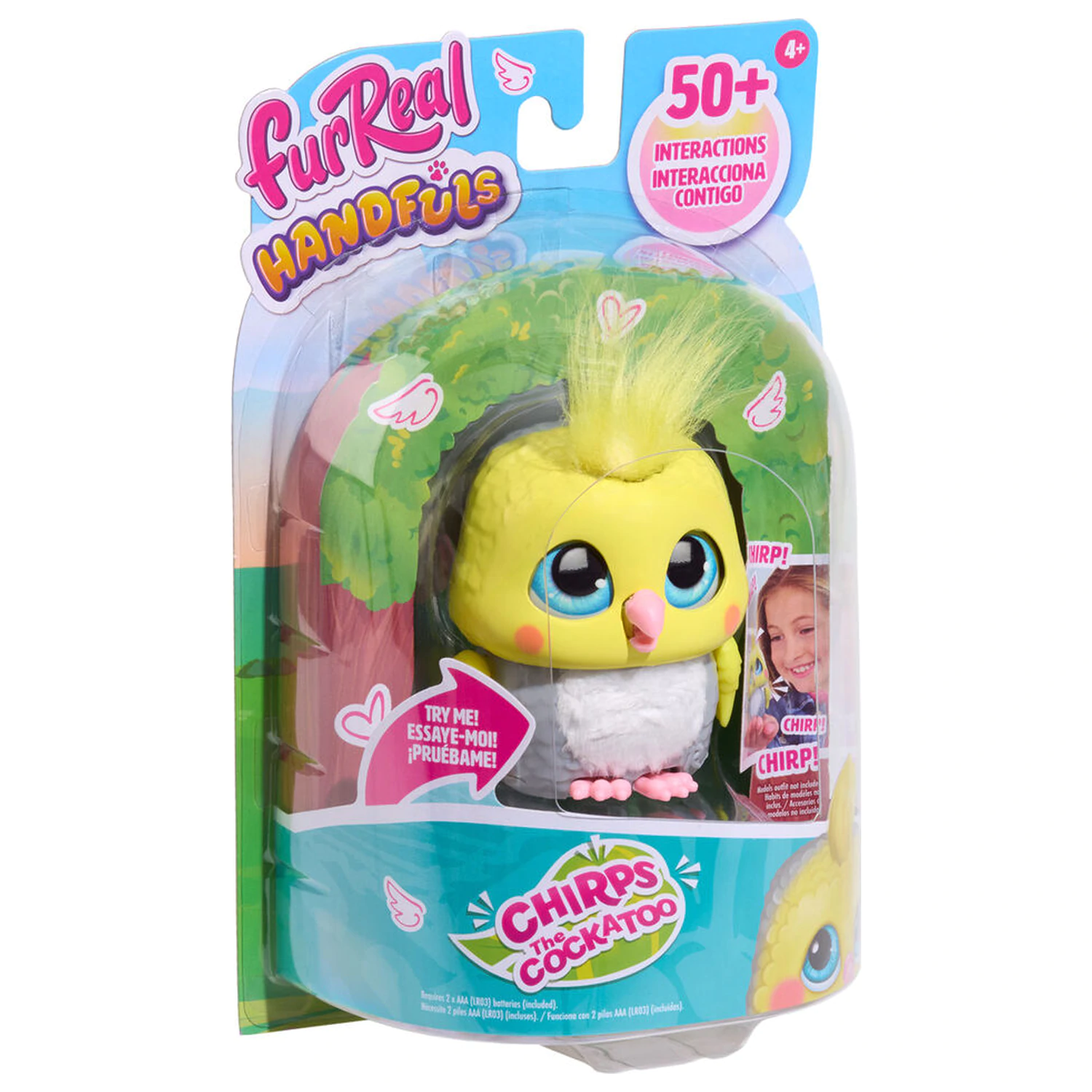 FurReal Handfuls Cockatoo Interactive doll product photo