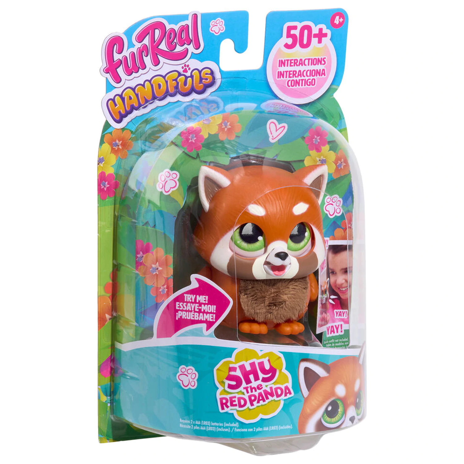 FurReal Handfuls Red Panda Interactive doll product photo