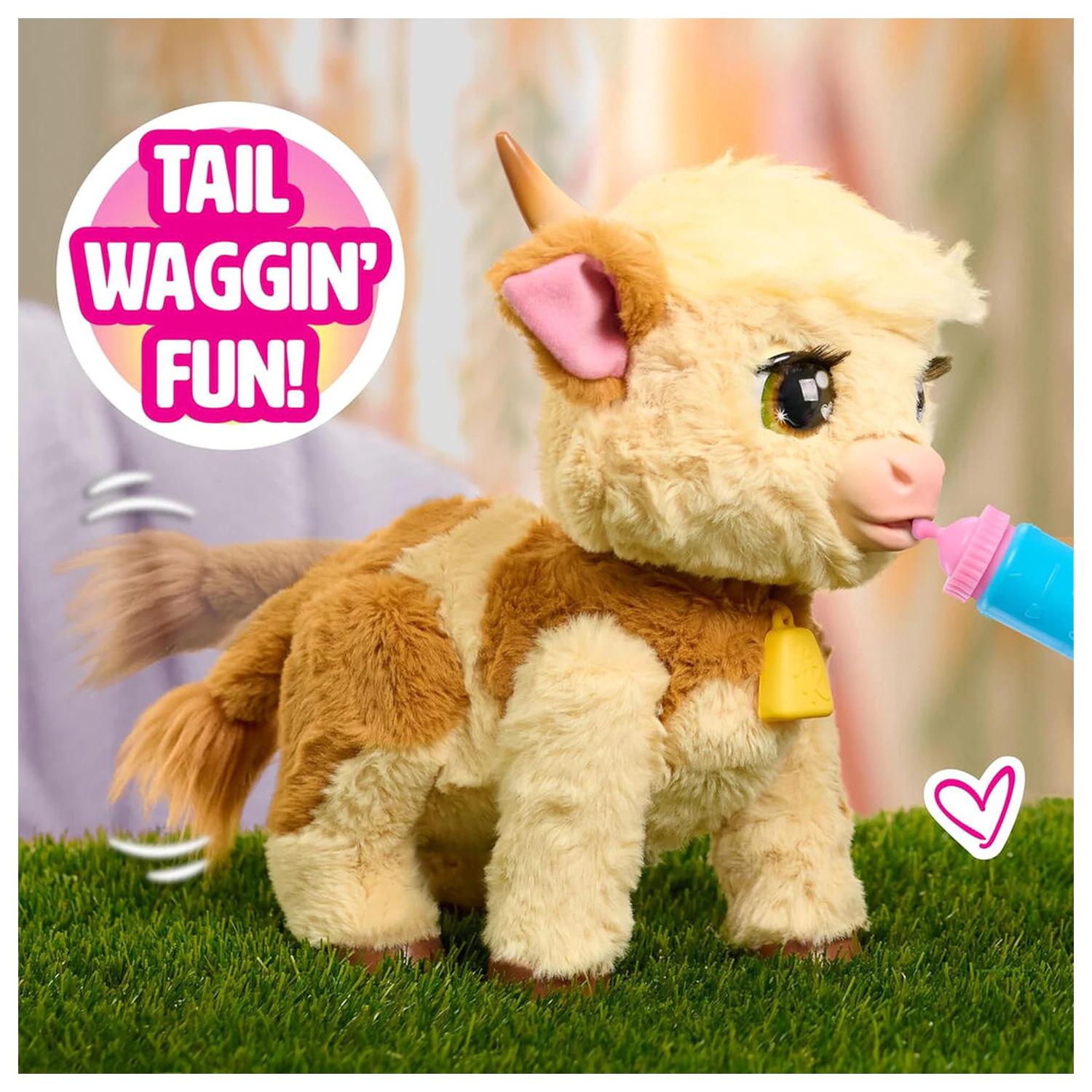 FurReal Maggie the Cow Interactive plush toy product photo