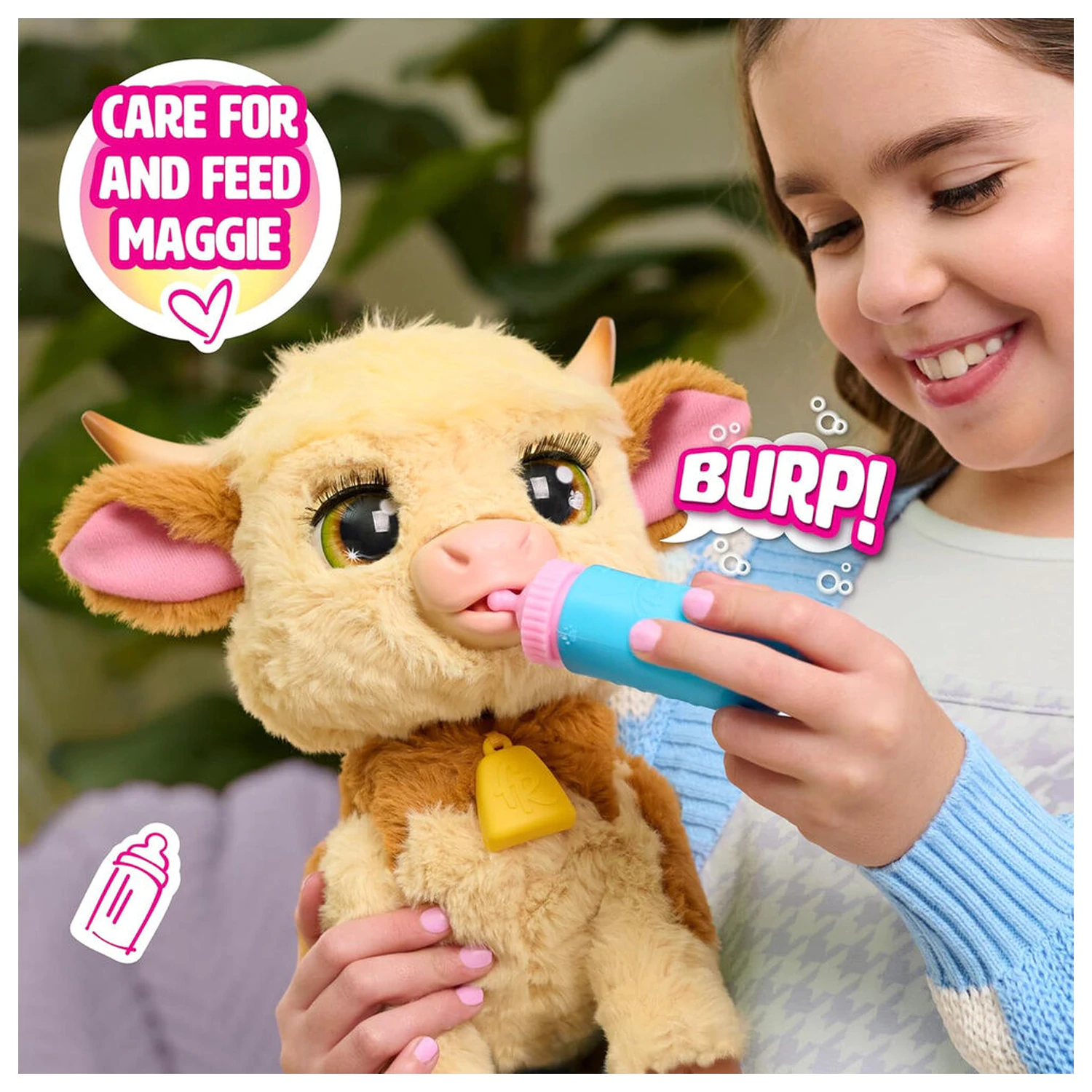 FurReal Maggie the Cow Interactive plush toy product photo