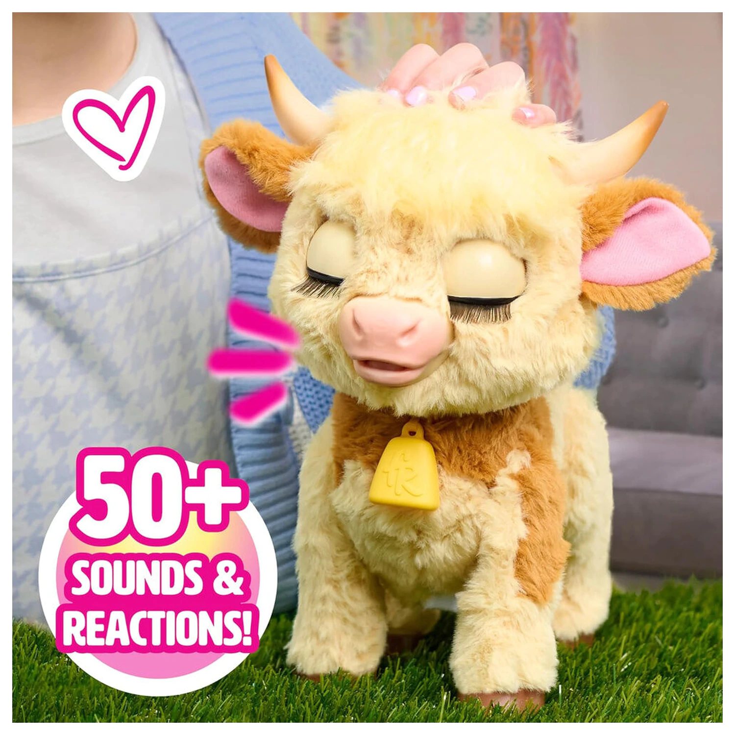 FurReal Maggie the Cow Interactive plush toy product photo
