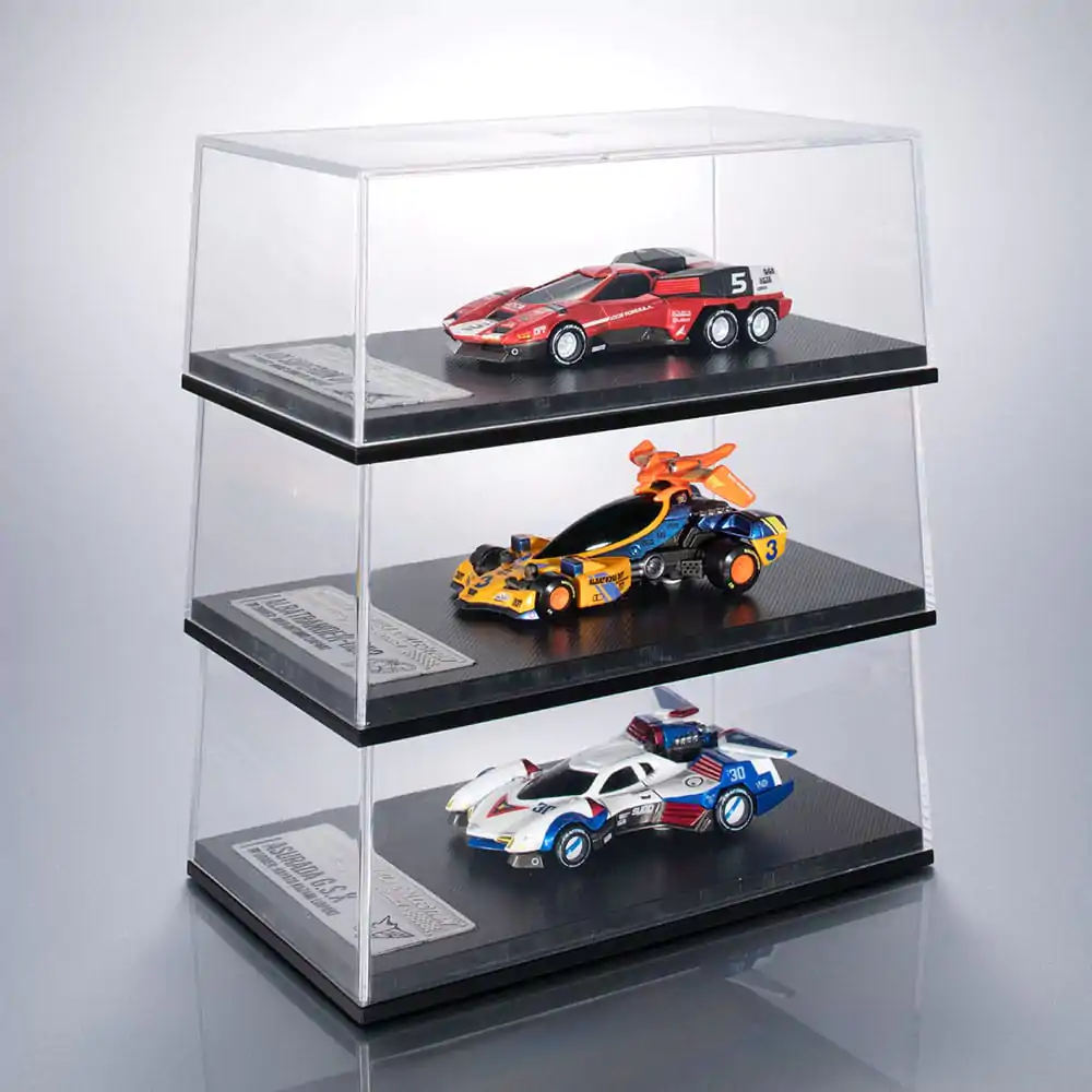 Future GPX Cyber Formula Vehicles 3-Pack Asurada G.S.X & Albatrander 602 & Aoi Superion GT Set Heritage Edition 7 cm      product photo