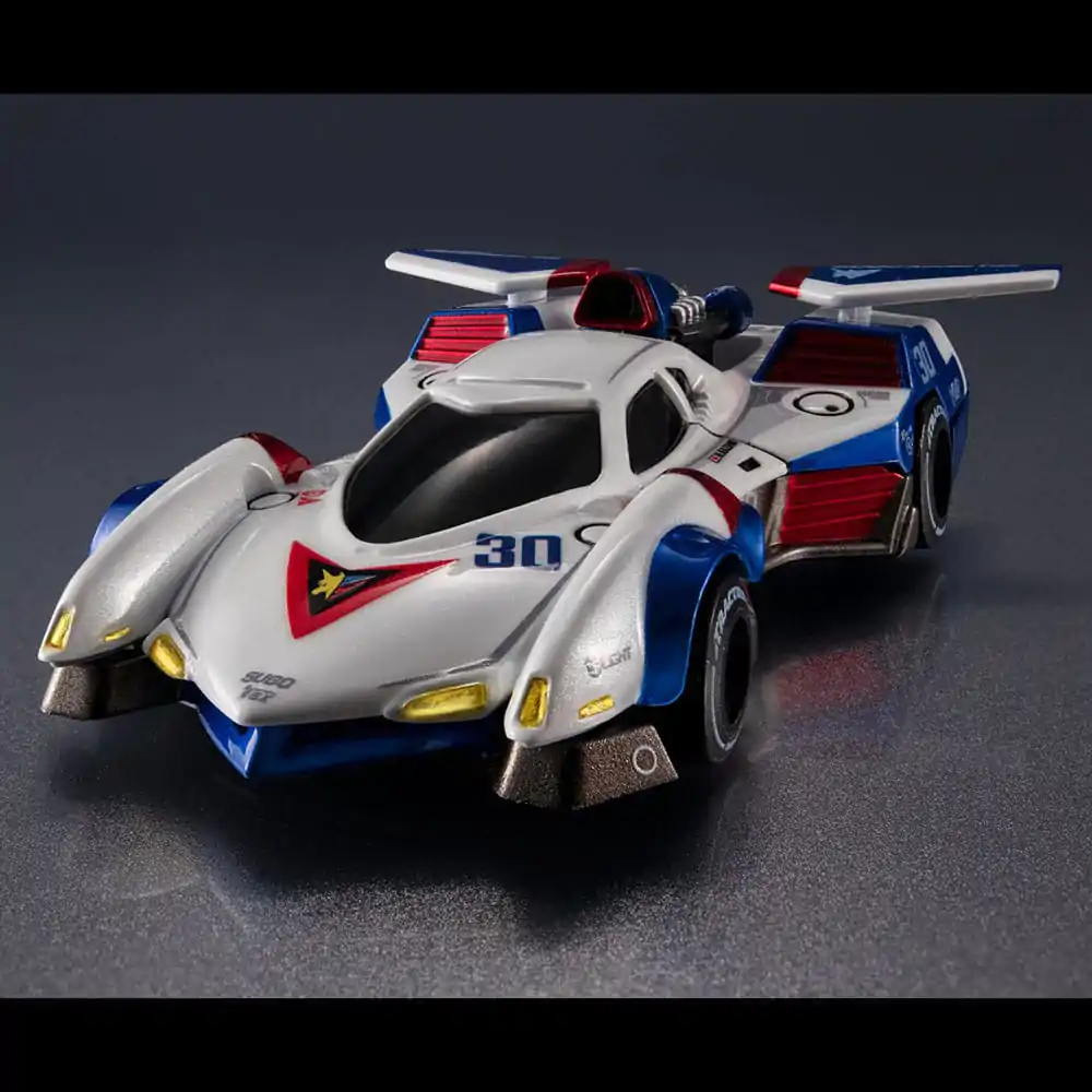 Future GPX Cyber Formula Vehicles 3-Pack Asurada G.S.X & Albatrander 602 & Aoi Superion GT Set Heritage Edition 7 cm      product photo
