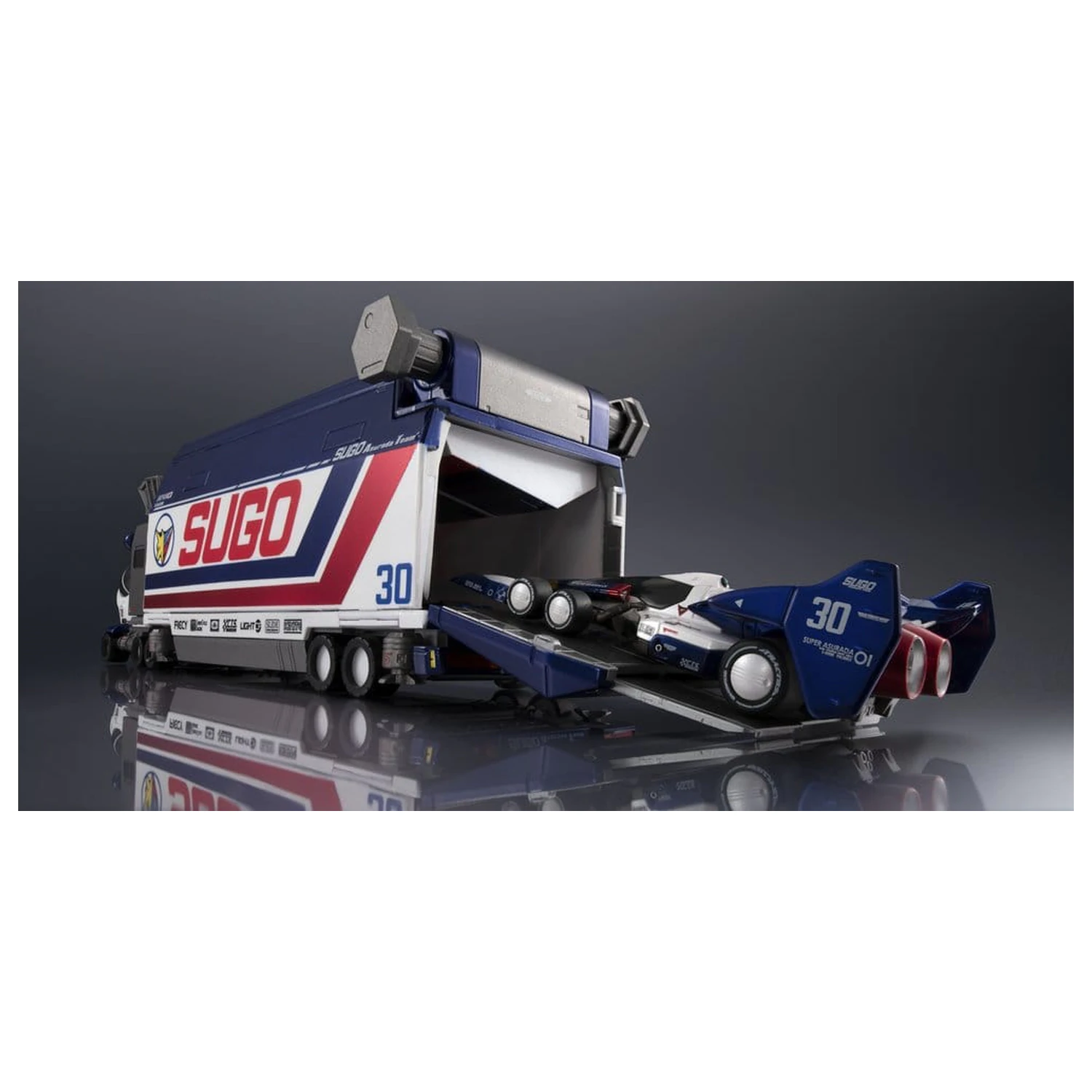 Future GPX Cyber Formula Collection Vehicles 2-Pack Sugolegerd 10V5000 & Super Asurada 01 Circuit Mode Heritage Edition DX 22 cm product photo