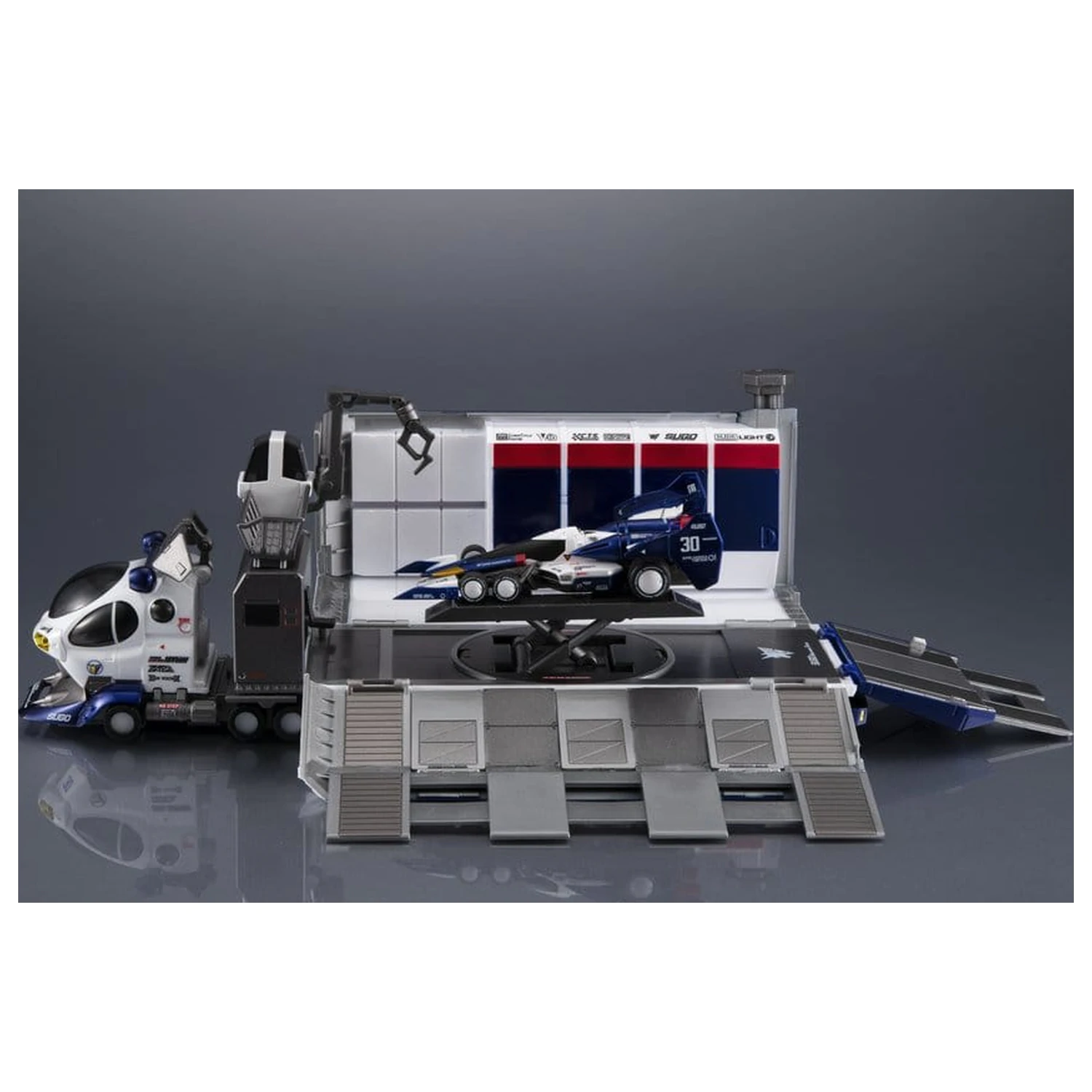 Future GPX Cyber Formula Collection Vehicles 2-Pack Sugolegerd 10V5000 & Super Asurada 01 Circuit Mode Heritage Edition DX 22 cm product photo