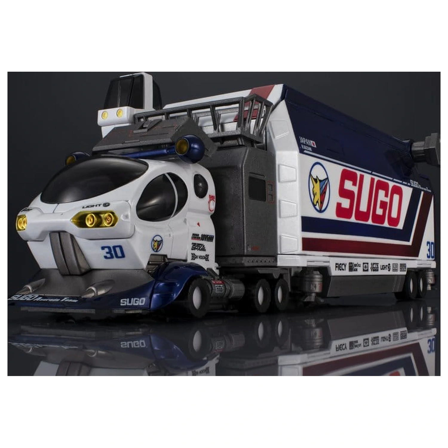 Future GPX Cyber Formula Collection Vehicles 2-Pack Sugolegerd 10V5000 & Super Asurada 01 Circuit Mode -Heritage Edition- DX 22 cm (with gift) product photo