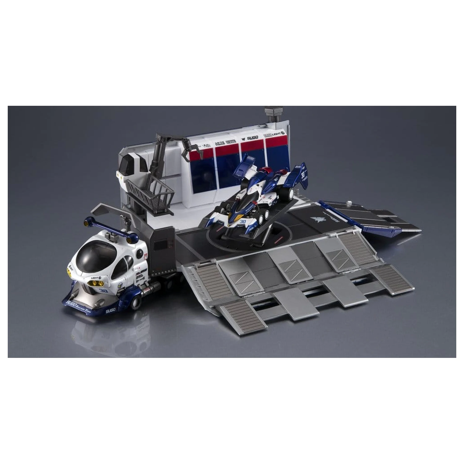 Future GPX Cyber Formula Collection Vehicles 2-Pack Sugolegerd 10V5000 & Super Asurada 01 Circuit Mode -Heritage Edition- DX 22 cm (with gift) product photo