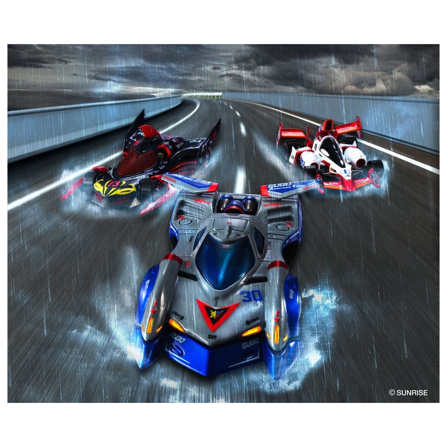 Future GPX Cyber Formula Cyber Formula Collection -Heritage Edition- Vehicle Set 3-Pack Asurada G.S.X Aero Mode & Knight Savior 005 & Missionel VR-4 product photo