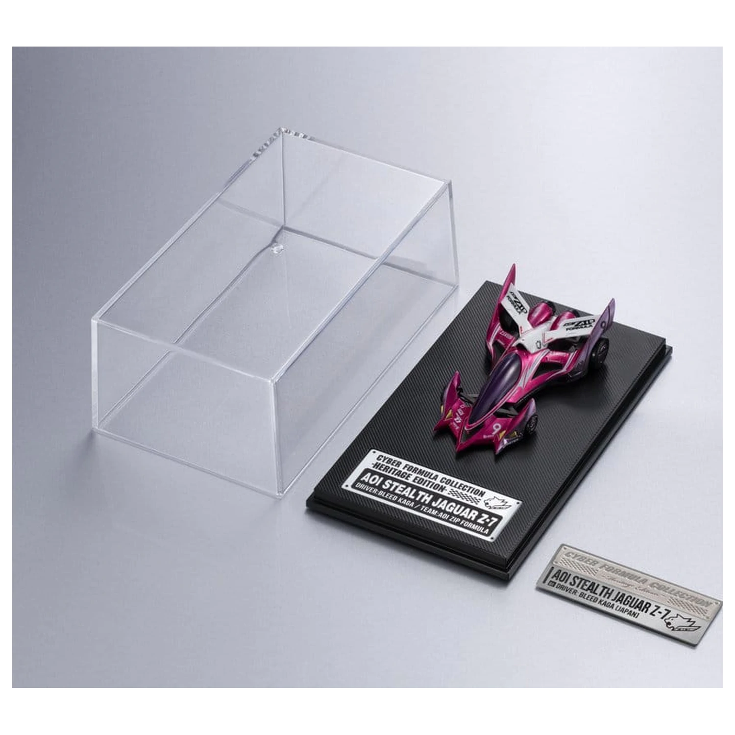 Future GPX Cyber Formula Cyber Formula Collection -Heritage Edition- Vehicles 2-Pack Proto Jaguar Z-6 & Aoi Stealth Jaguar Z-7 product photo