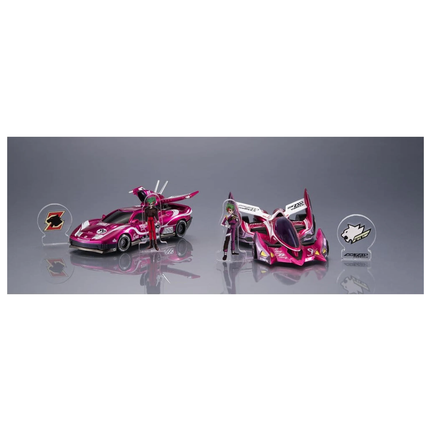 Future GPX Cyber Formula Cyber Formula Collection -Heritage Edition- Vehicles 2-Pack Proto Jaguar Z-6 & Aoi Stealth Jaguar Z-7 product photo