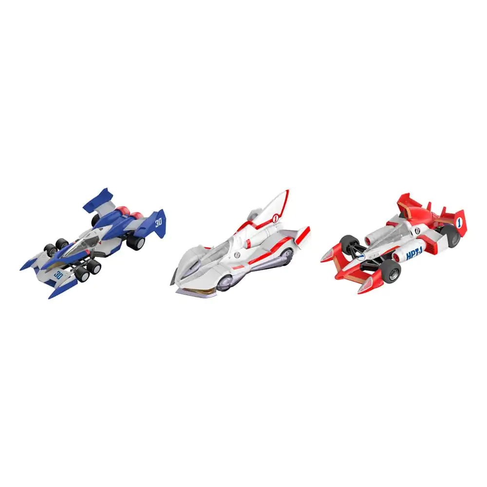 Future GPX Cyber Formula Vehicles 3-Pack Super Asurada 01 Circuit Mode & AKnight Savior 005 & Ishzark Renewal Repeat Edition model kit 11 cm (with gift)     product photo