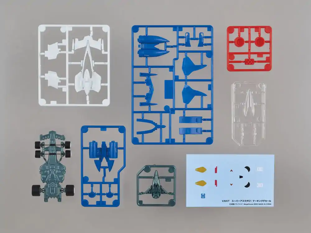 Future GPX Cyber Formula Vehicles 3-Pack Super Asurada 01 Circuit Mode & AKnight Savior 005 & Ishzark Renewal Repeat Edition model kit 11 cm (with gift)     product photo