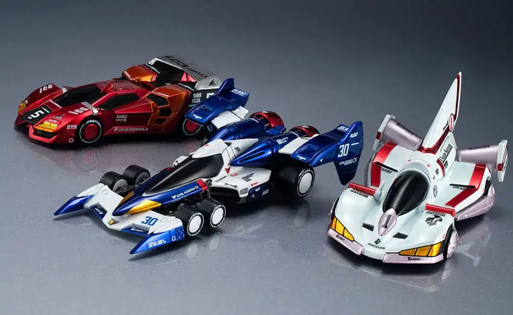 Future GPX Cyber Formula Vehicles 1/18 3-Pack 10&#039;s Cyber Formula world grand prix set Heritage Edition 14 cm product photo