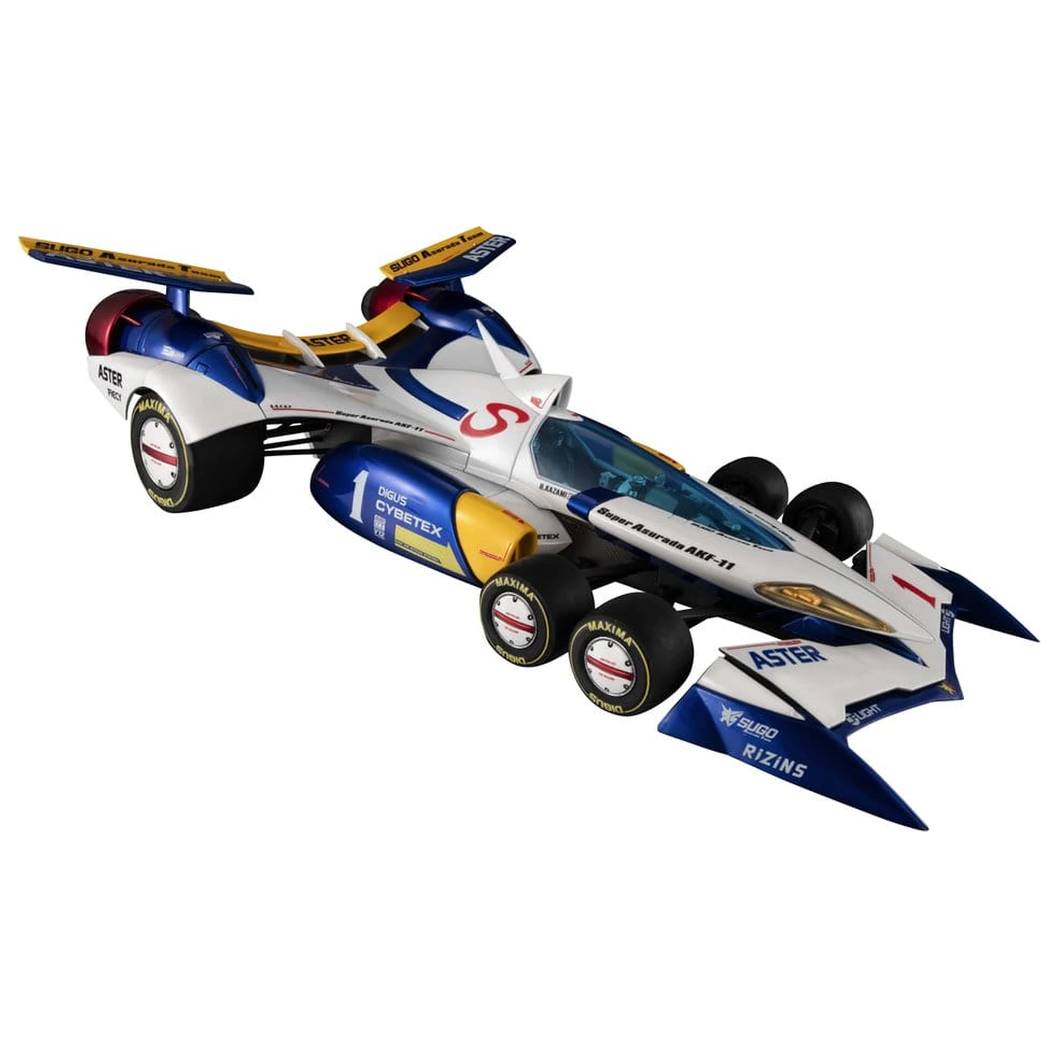 Future GPX Cyber Formula Variable Action Hi-SPEC Vehicle Super Asrada AKF-11 35th Anniversary Color Edition 27 cm (with gift) product photo