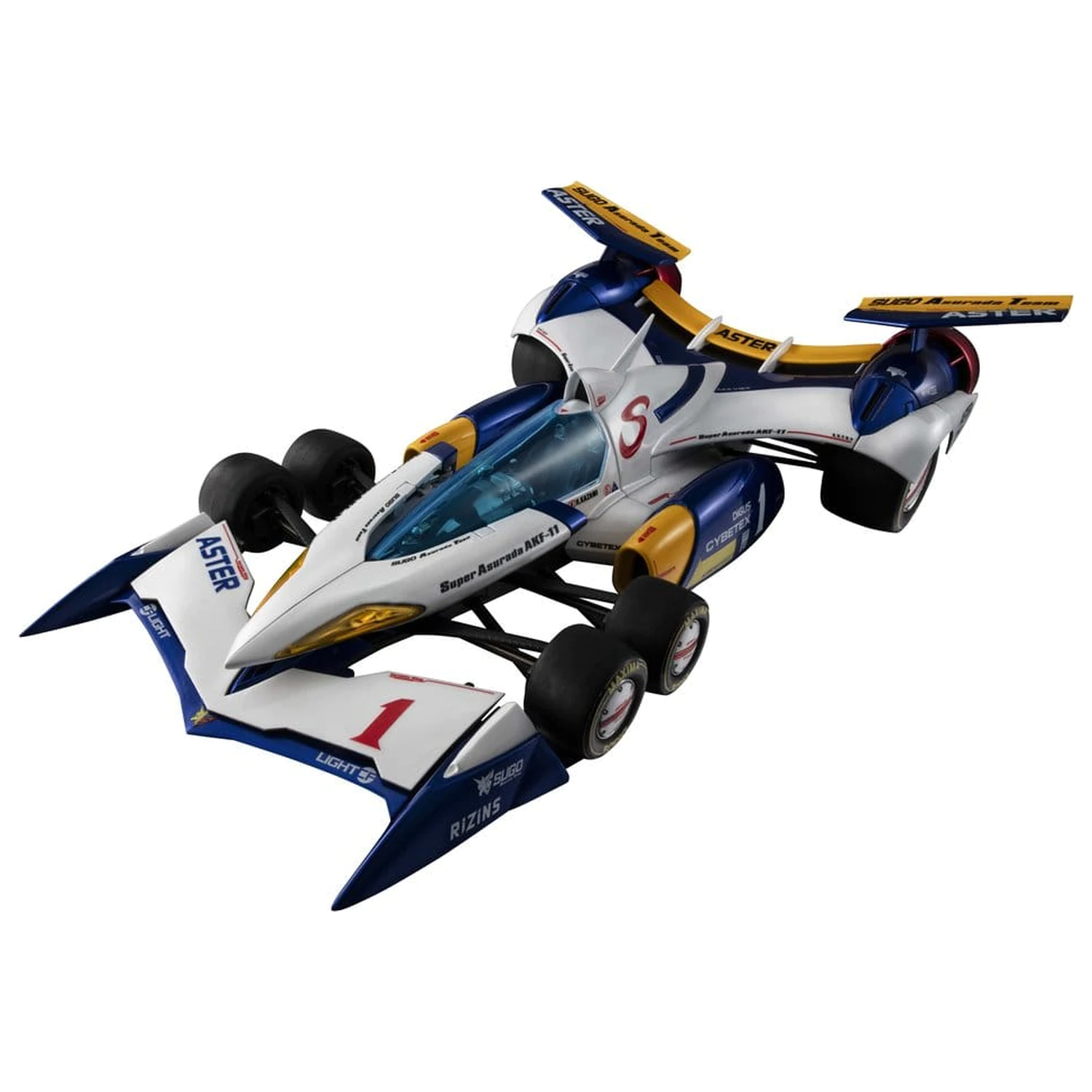 Future GPX Cyber Formula Variable Action Hi-SPEC Vehicle Super Asurada AKF-11 35th Anniversary Color Edition 27 cm product photo