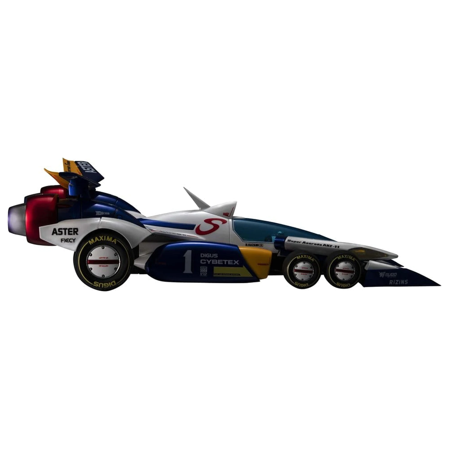 Future GPX Cyber Formula Variable Action Hi-SPEC Vehicle Super Asurada AKF-11 35th Anniversary Color Edition 27 cm product photo