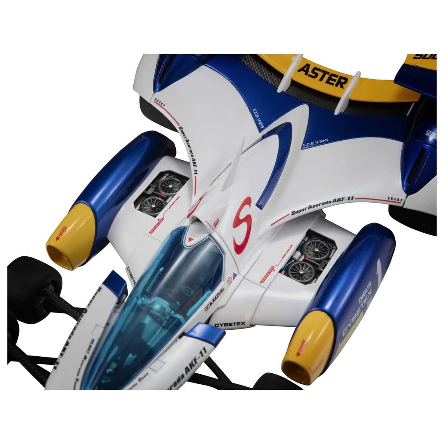 Future GPX Cyber Formula Variable Action Hi-SPEC Vehicle Super Asurada AKF-11 35th Anniversary Color Edition 27 cm product photo