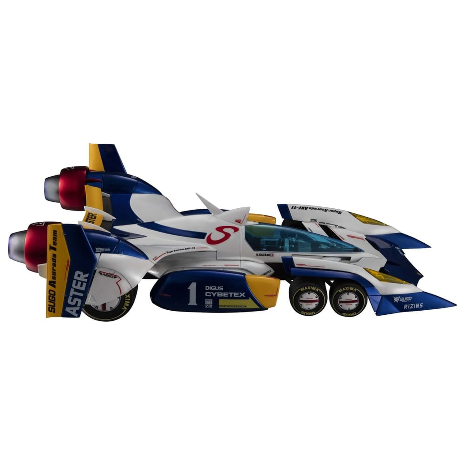 Future GPX Cyber Formula Variable Action Hi-SPEC Vehicle Super Asurada AKF-11 35th Anniversary Color Edition 27 cm product photo