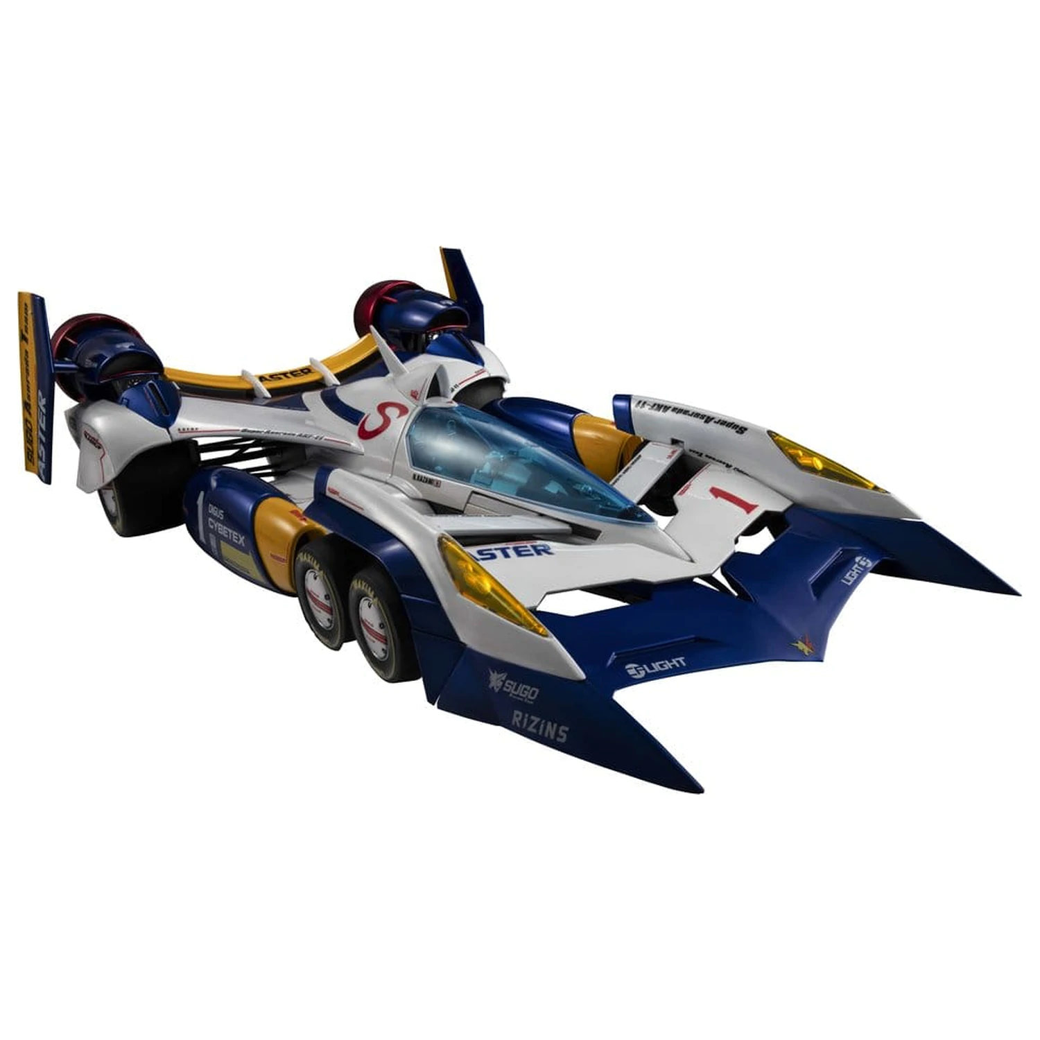 Future GPX Cyber Formula Variable Action Hi-SPEC Vehicle Super Asurada AKF-11 35th Anniversary Color Edition 27 cm product photo