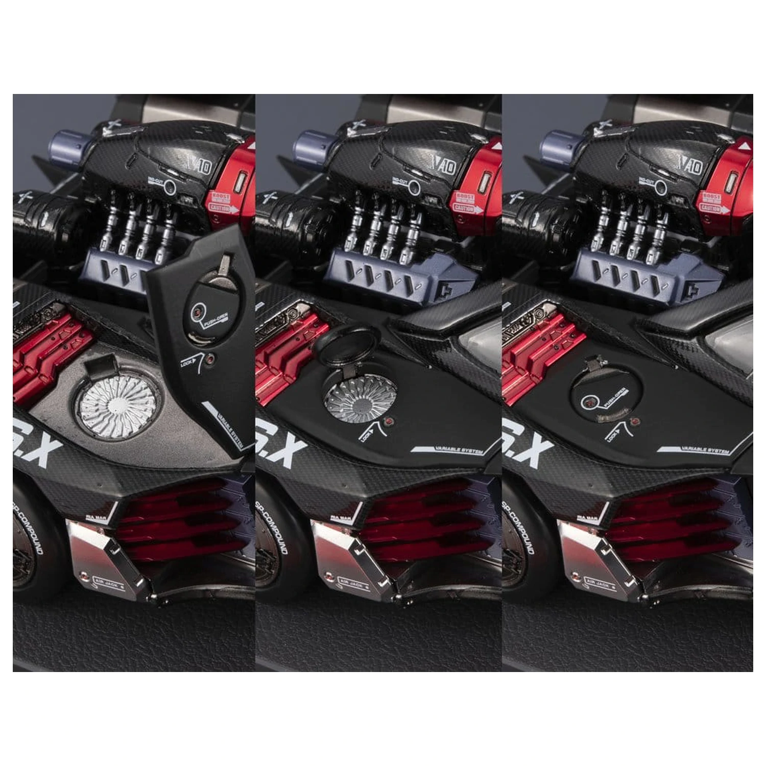 Future GPX Cyber Formula Variable Action Hi-SPEC United Vehicle Asurada G.S.X RS SIREN 26 cm product photo
