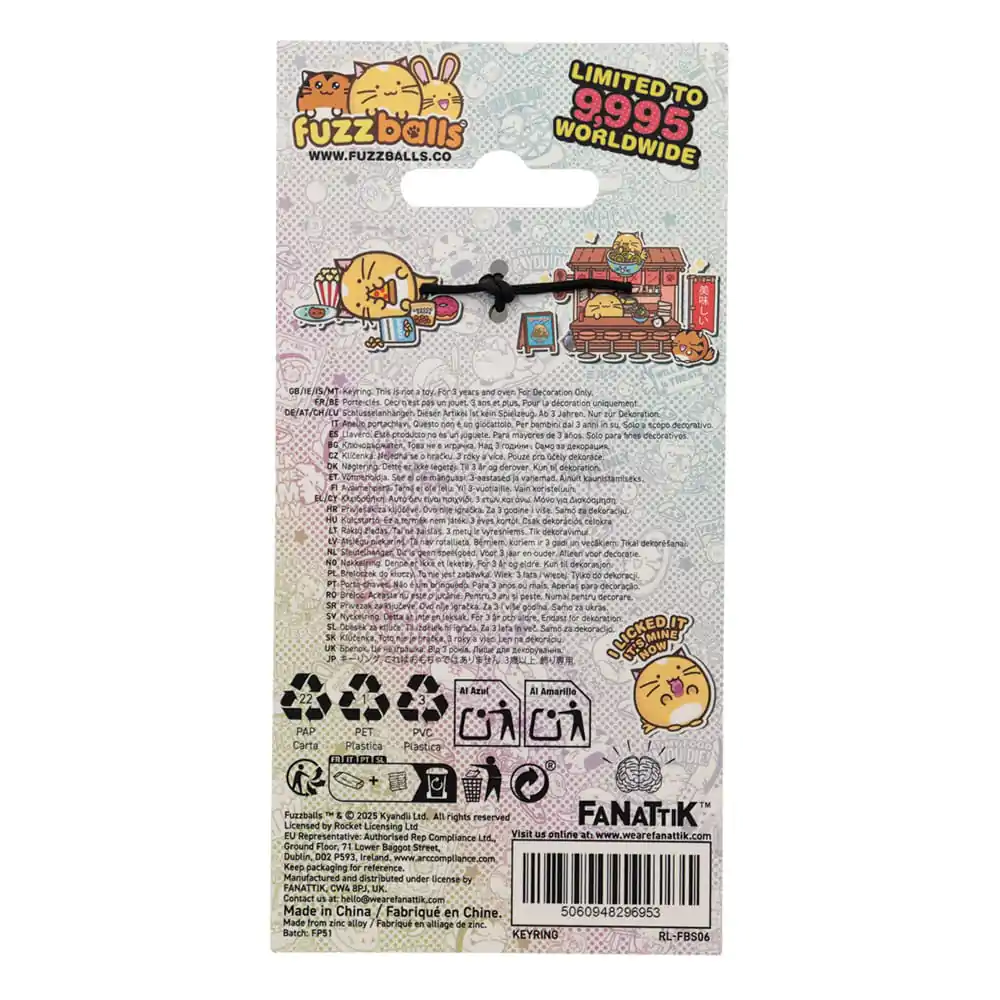 Fuzzballs Keychain Whisky Noodles Limited Edition                 product photo