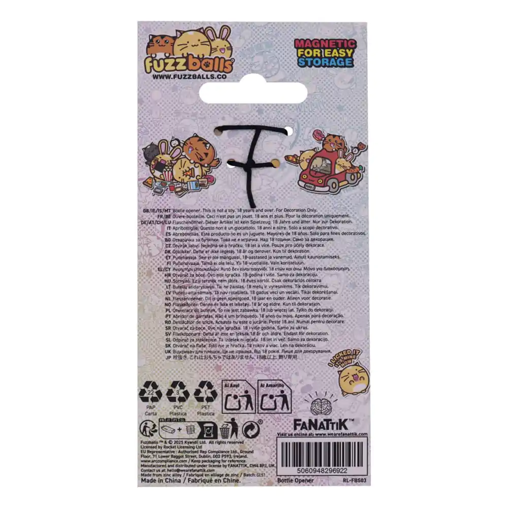 Fuzzballs Bottle Opener Whisky product photo