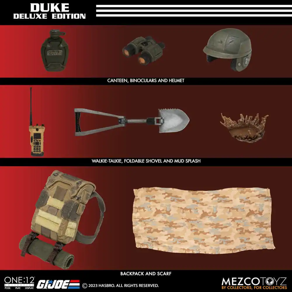 G.I. Joe Action Figure 1/12 Duke Deluxe Edition 16 cm product photo