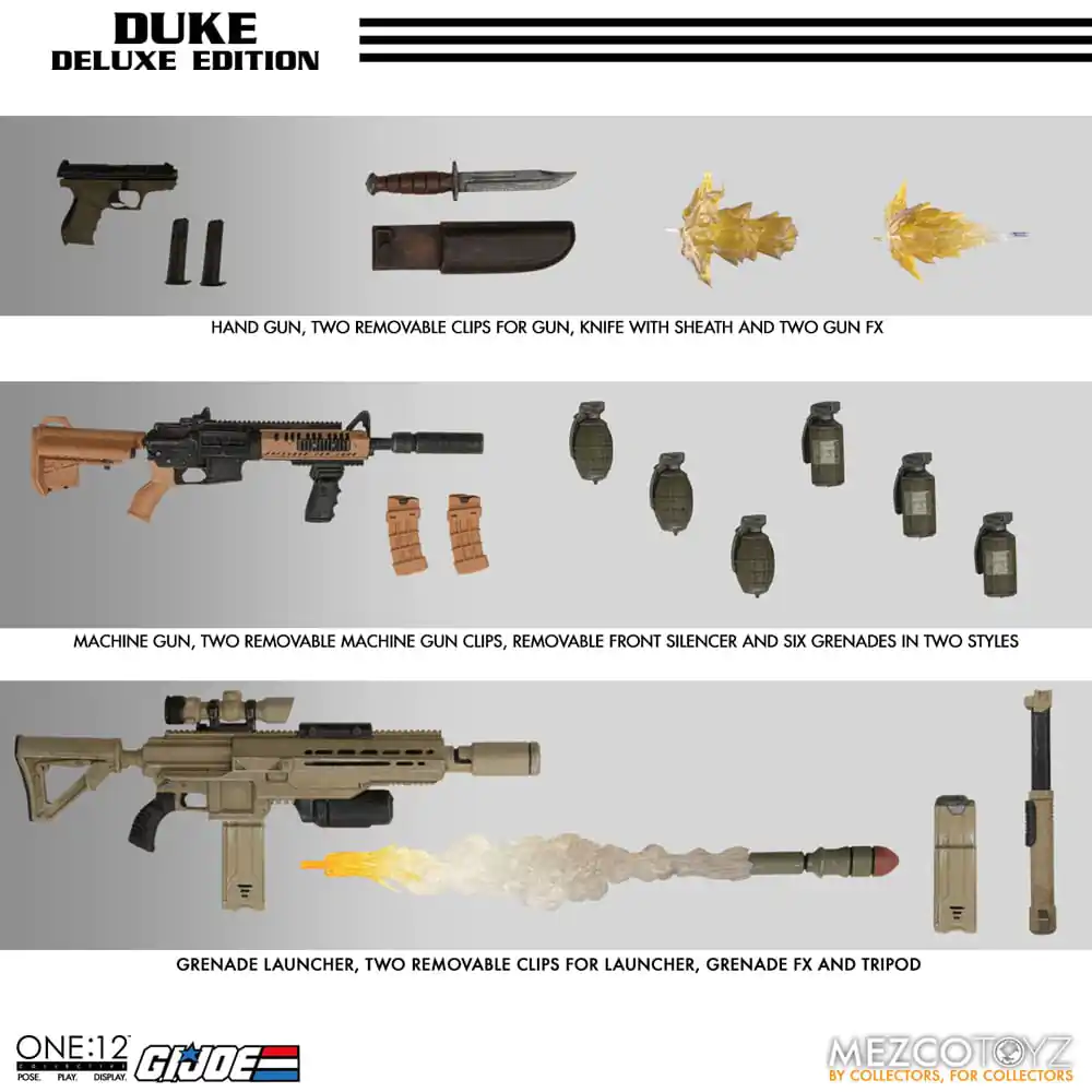 G.I. Joe Action Figure 1/12 Duke Deluxe Edition 16 cm product photo