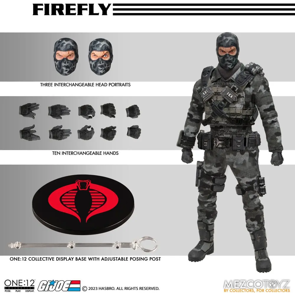 G.I. Joe Action Figure 1/12 Firefly 17 cm product photo