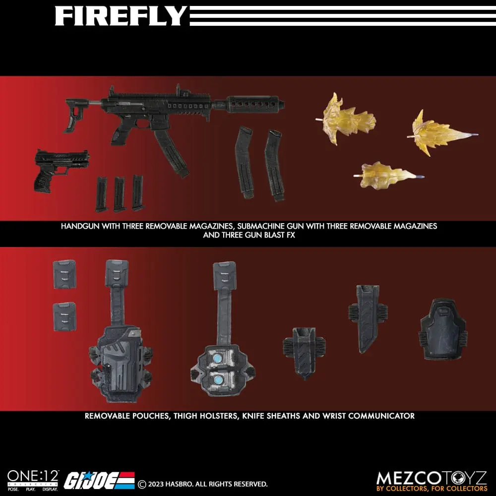 G.I. Joe Action Figure 1/12 Firefly 17 cm product photo