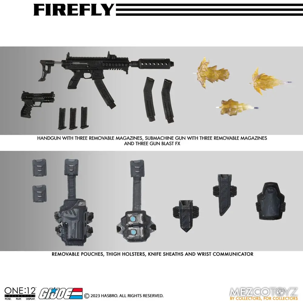 G.I. Joe Action Figure 1/12 Firefly 17 cm product photo