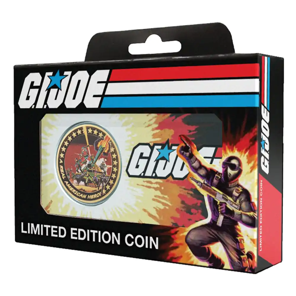 G.I. Joe Collectable Coin A Real American Hero 60th Anniversary 24k Gold Plated Limited Edition product photo