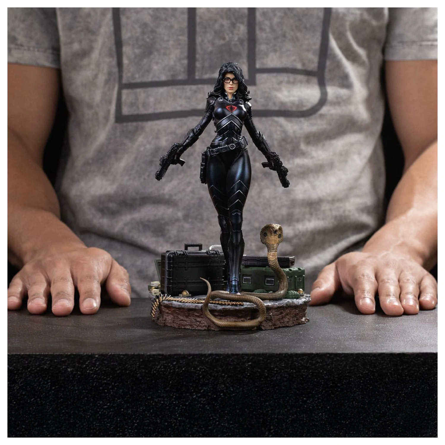 G.I. Joe Art Scale Statue 1/10 Baroness 22 cm  product photo
