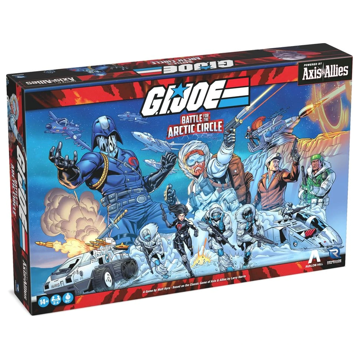 G.I. Joe board game Battle for the Arctic Circle powered by Axis & Allies *English Version* product photo