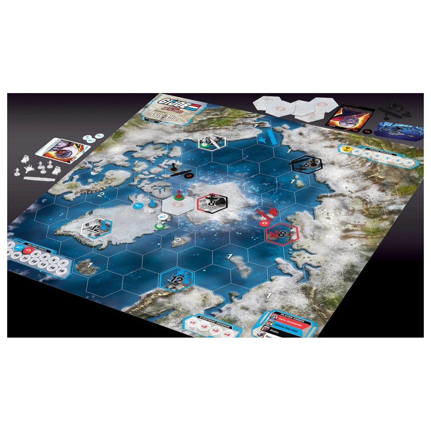 G.I. Joe board game Battle for the Arctic Circle powered by Axis & Allies *English Version* product photo