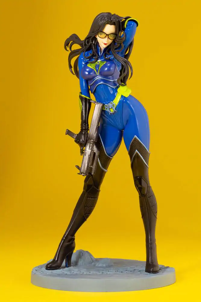 G.I. Joe Bishoujo PVC Statue 1/7 Baroness 25th Anniversary Blue Color Ver. 23 cm termékfotó