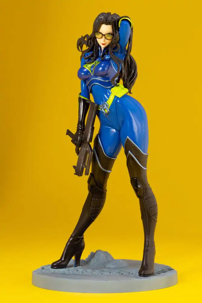 G.I. Joe Bishoujo PVC Statue 1/7 Baroness 25th Anniversary Blue Color Ver. 23 cm termékfotó