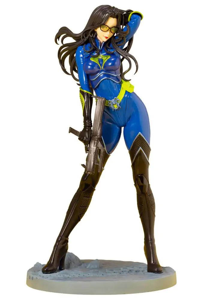 G.I. Joe Bishoujo PVC Statue 1/7 Baroness 25th Anniversary Blue Color Ver. 23 cm termékfotó