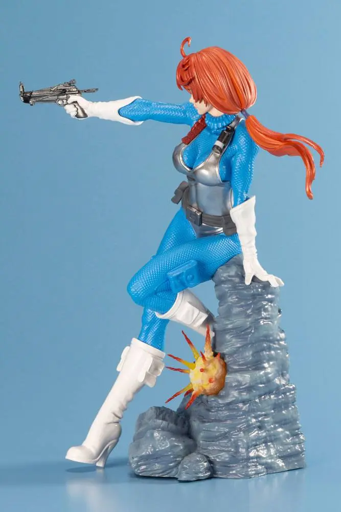 G.I. Joe Bishoujo PVC Statue 1/7 Scarlett 25th Anniversary Sky Blue Color Ver. 23 cm termékfotó