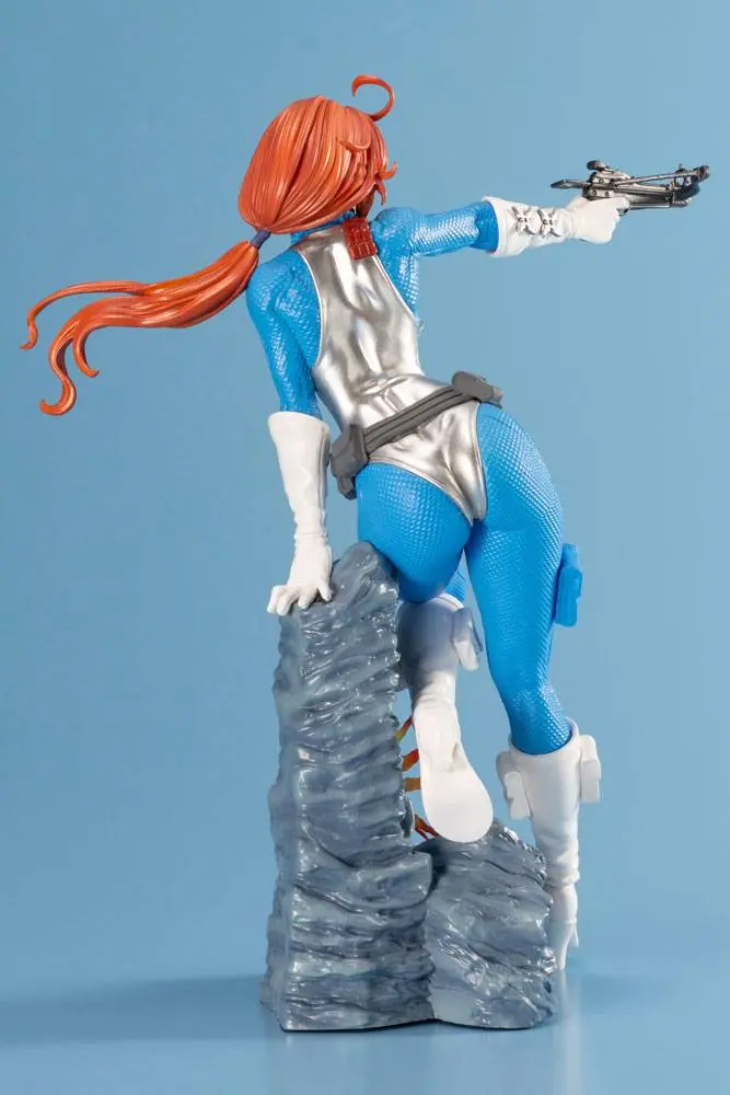 G.I. Joe Bishoujo PVC Statue 1/7 Scarlett 25th Anniversary Sky Blue Color Ver. 23 cm termékfotó