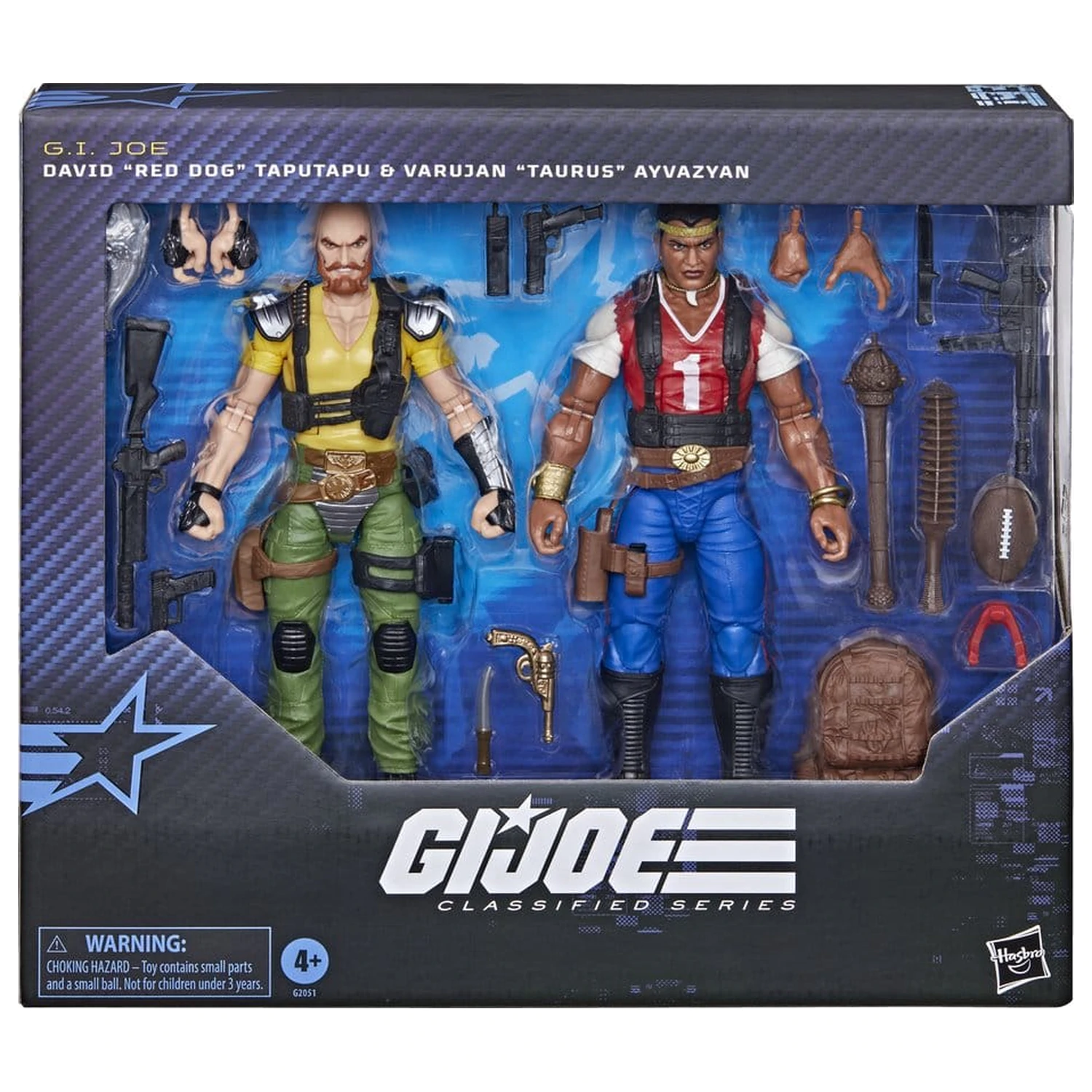 G.I. Joe Classified Series Action Figure 2-Pack #193 David "Red Dog" Taputapu & Varujan "Taurus" Ayvazyan 15 cm product photo