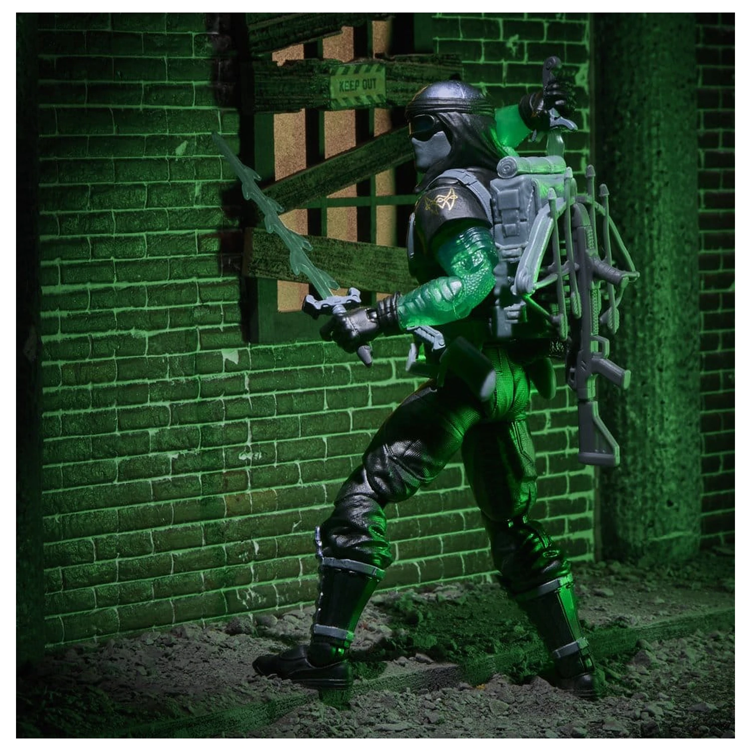 G.I. Joe Classified Series Action Figure #202 Night-Creeper (D.I.R.E. Tech) 15 cm product photo