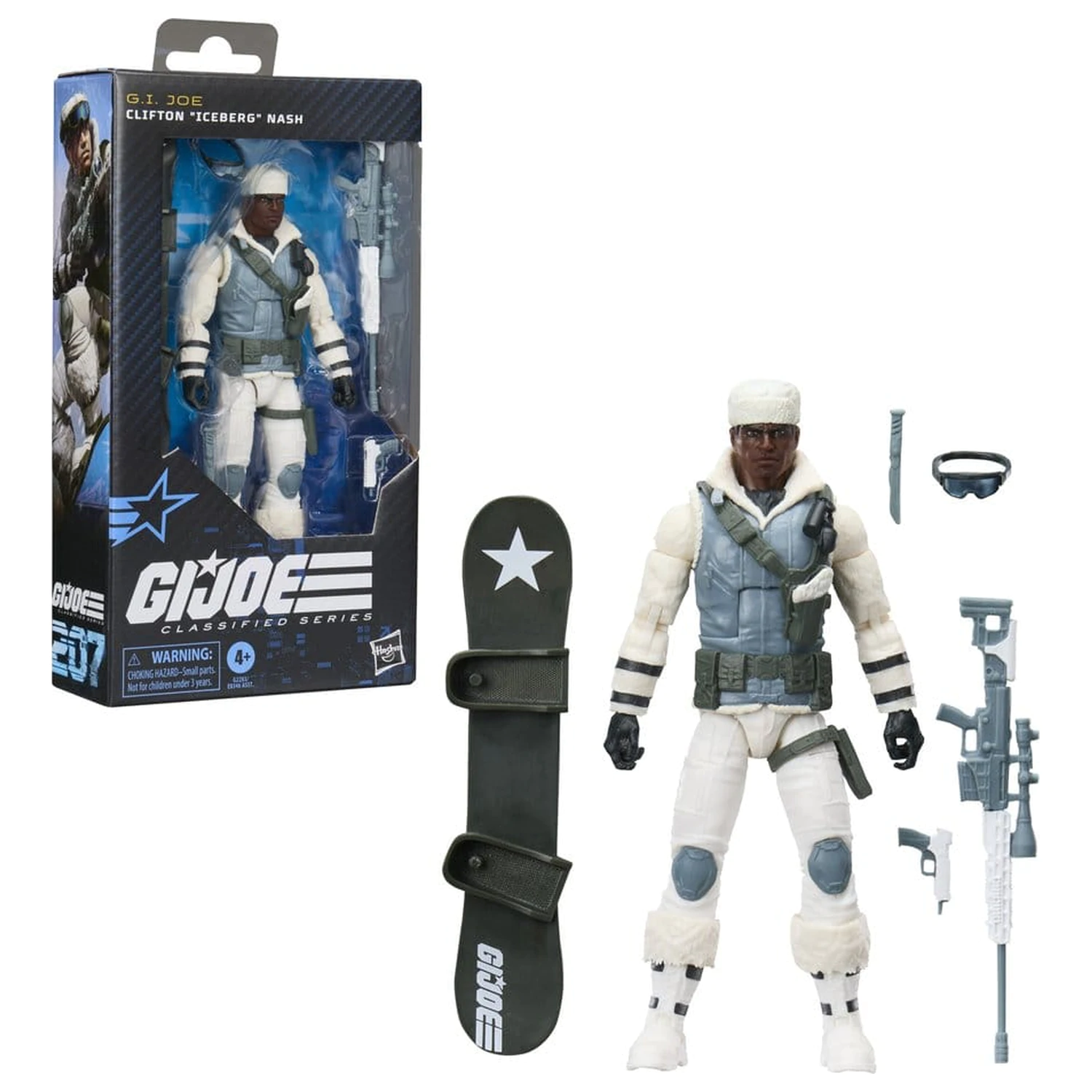 G.I. Joe Classified Series Action Figure #207 Clifton "Iceberg" Nash 15 cm product photo