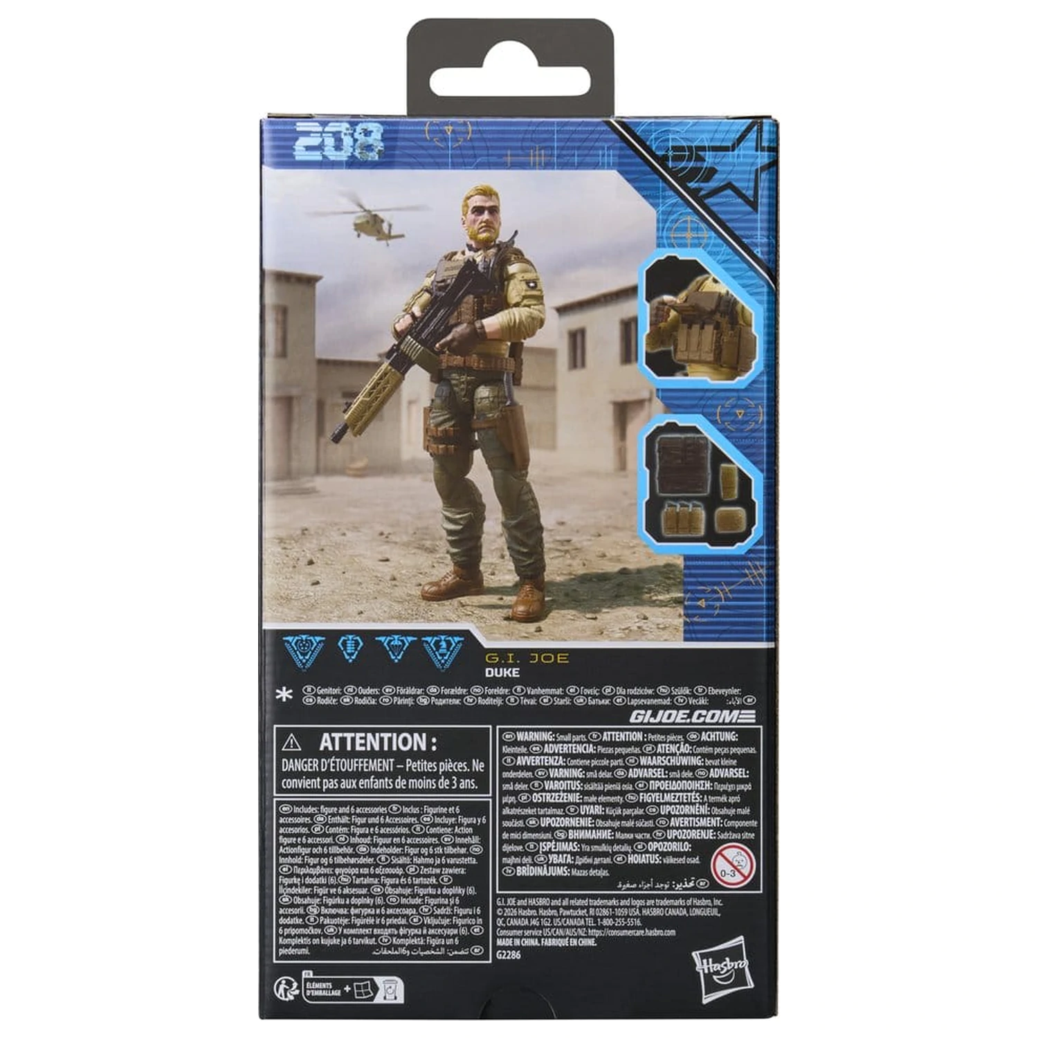 G.I. Joe Classified Series Action Figure #208 Duke 15 cm product photo