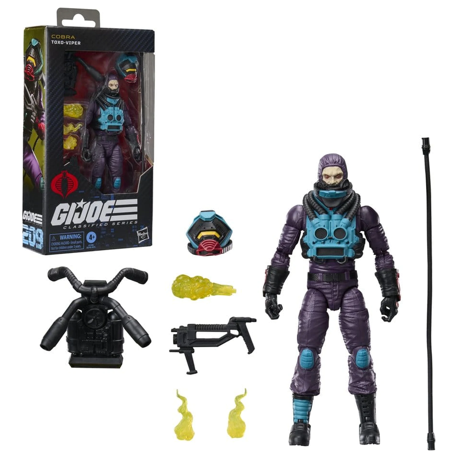 G.I. Joe Classified Series Action Figure #209 Toxo-Viper 15 cm product photo